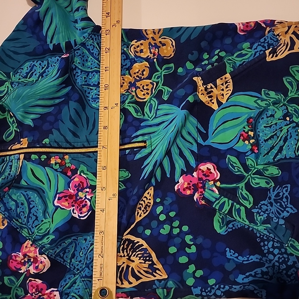 Lilly Pulitzer Girls M (6-7) Life Of The Party Skipper Popover - Picture 13 of 14